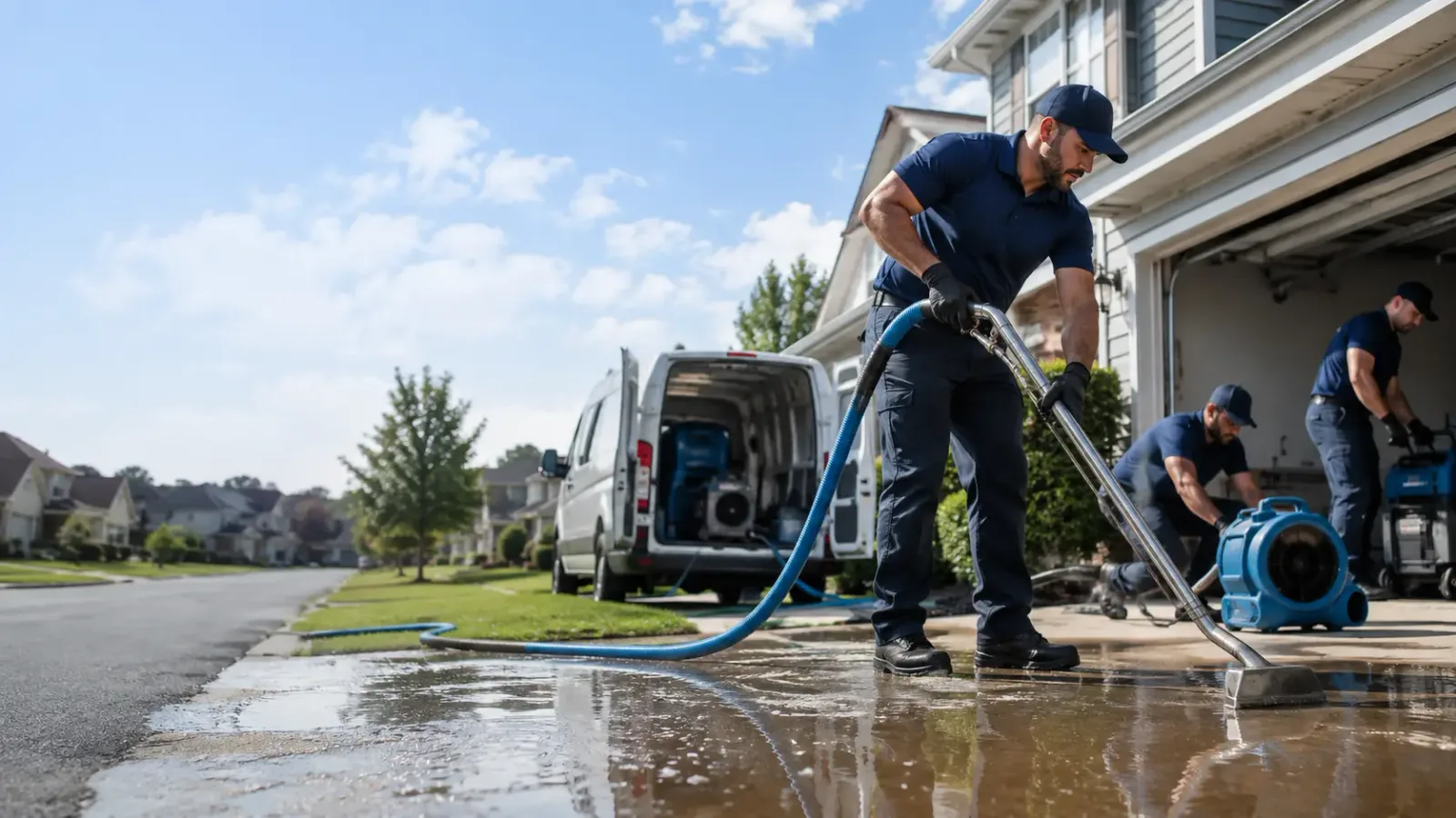 Flood Damage Restoration in Grass Lake, MI